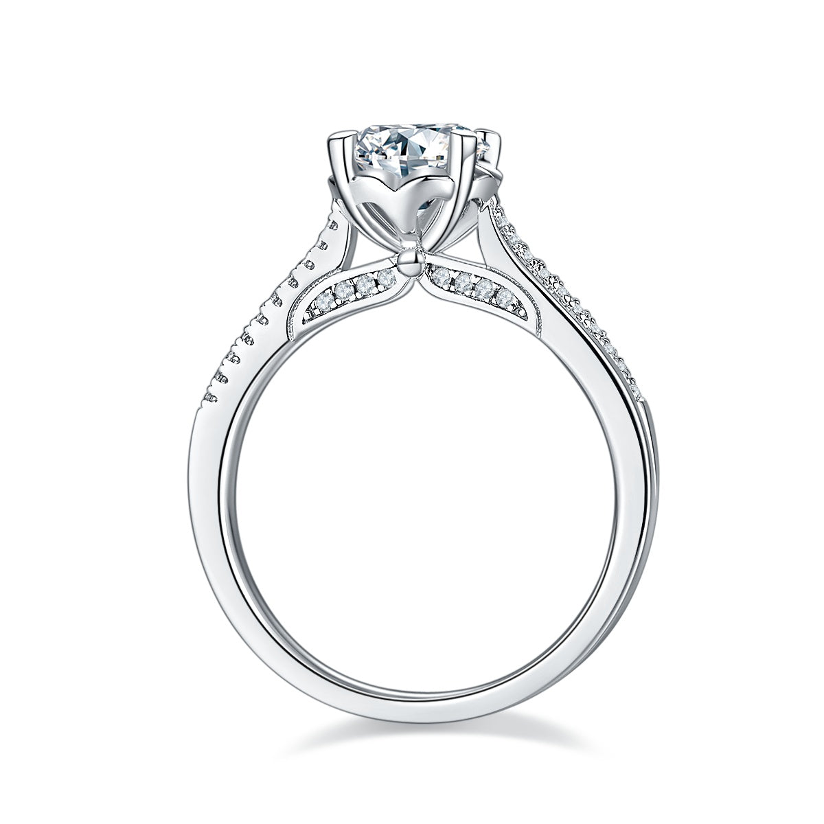 Carissie Ring MF215626 - Silver Side View