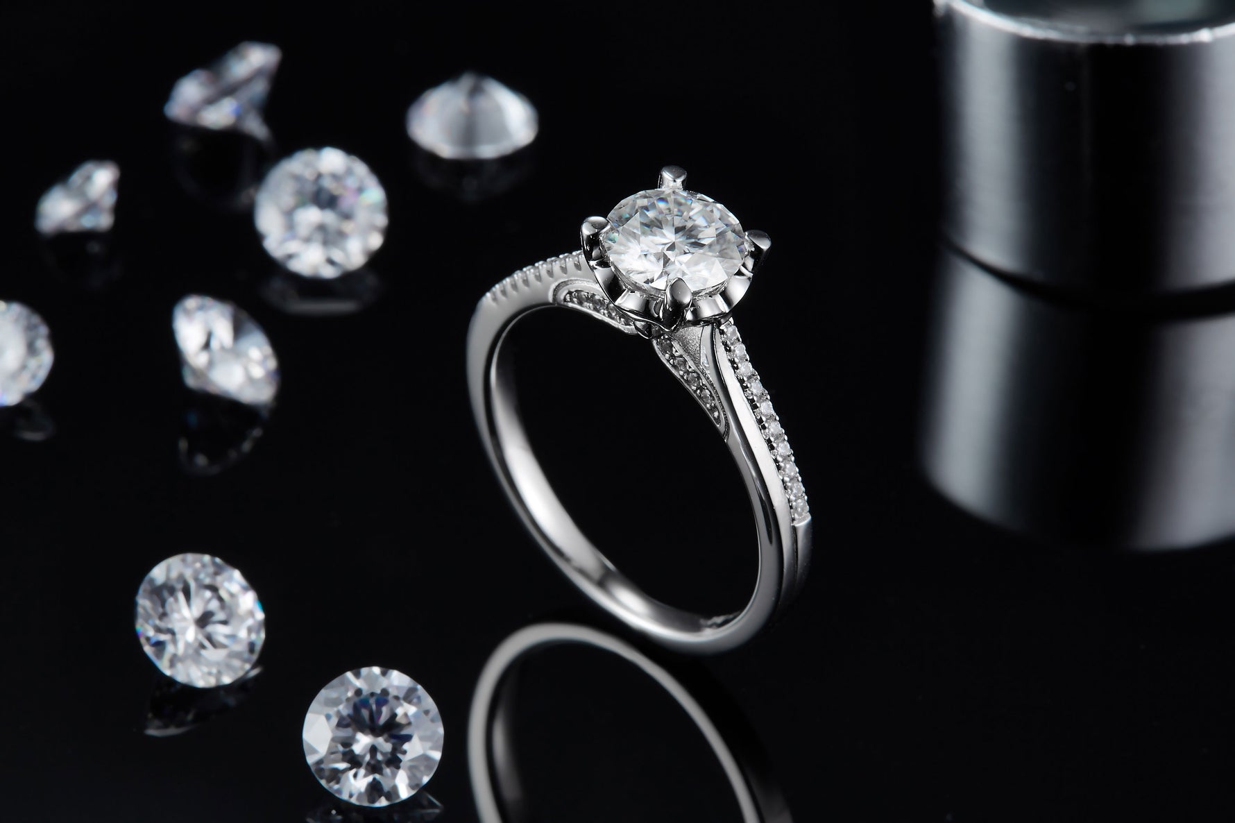 Carissie Ring MF215626 - Silver Angle View
