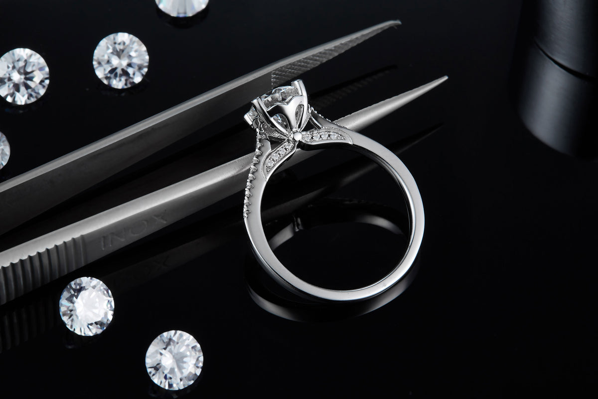 Carissie Ring MF215626 - Silver Side View