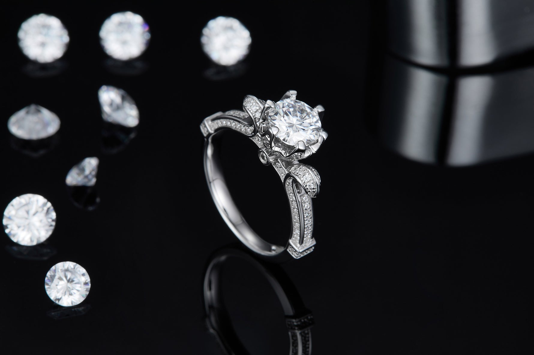 Carissie Ring MF215627 - Silver Angle View