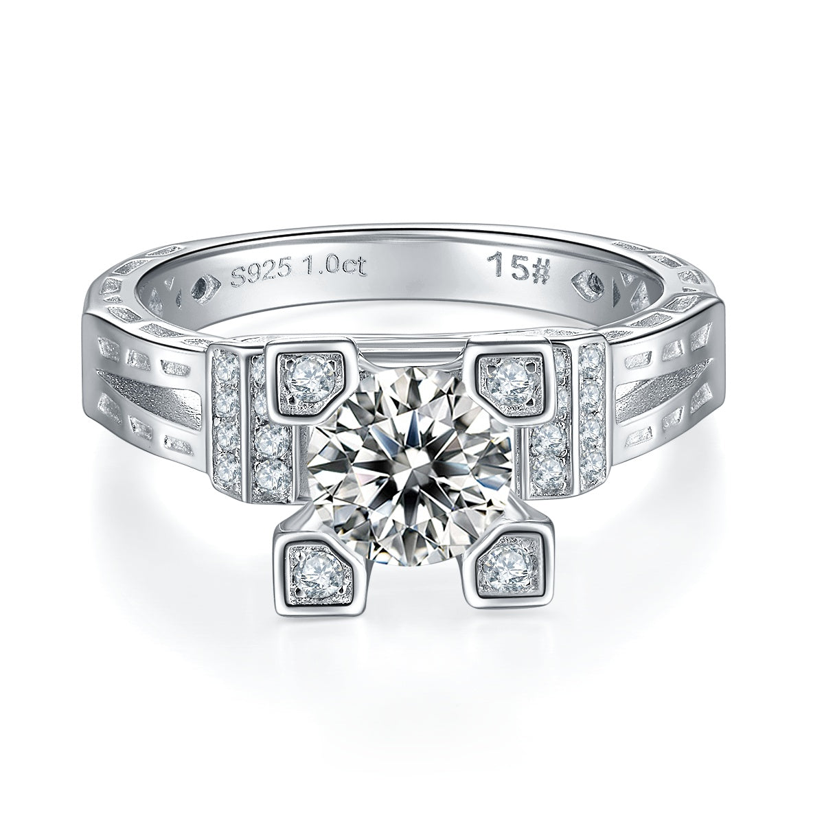 Carissie Ring MF215628 - Silver Front View