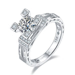 Carissie Ring MF215628 - Silver Angle View