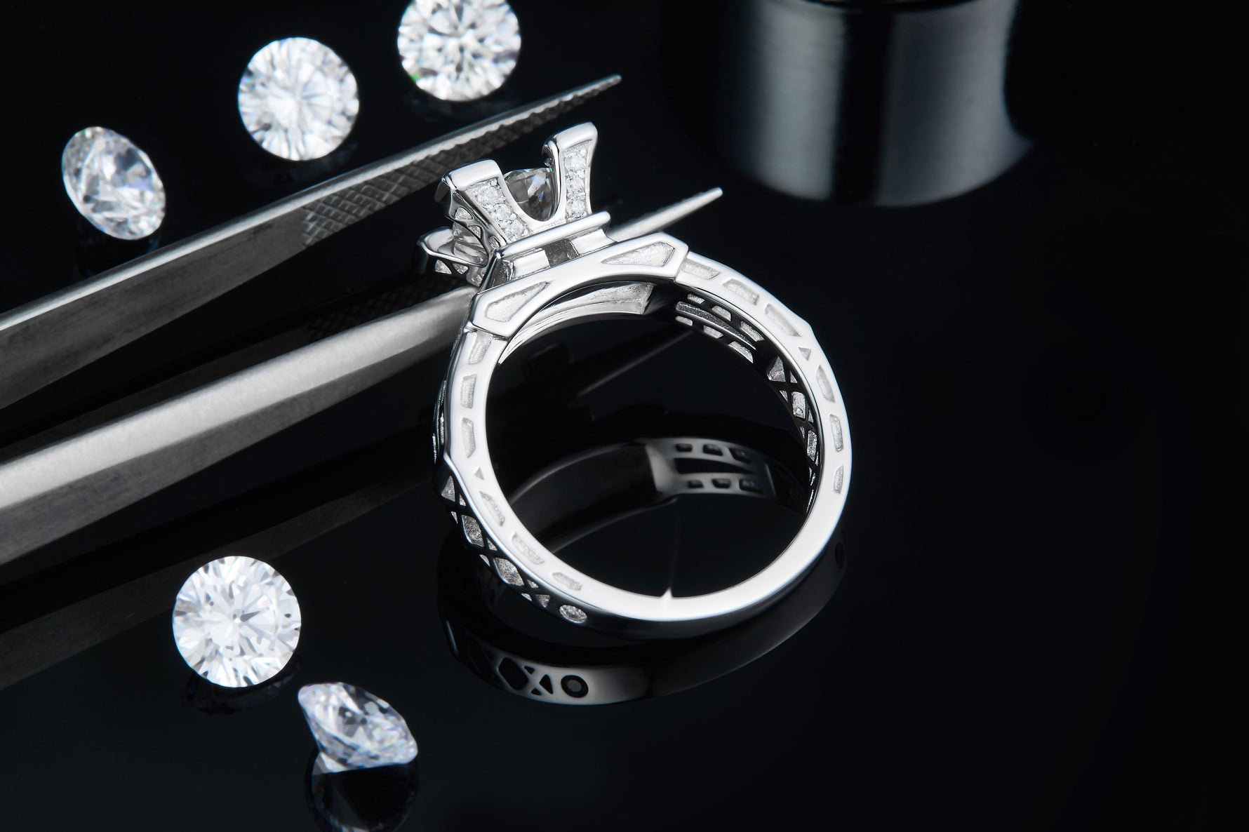 Carissie Ring MF215628 - Silver Side View