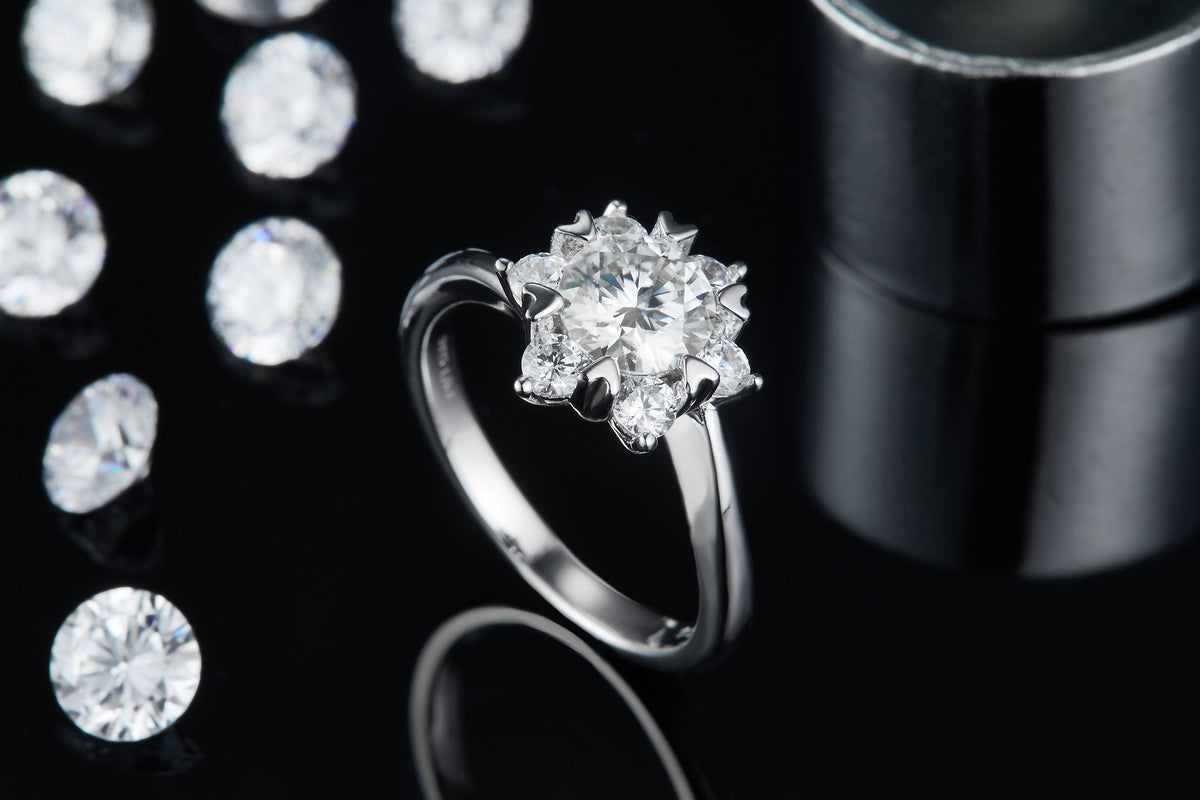 Carissie Ring MF215629 - Silver Angle View