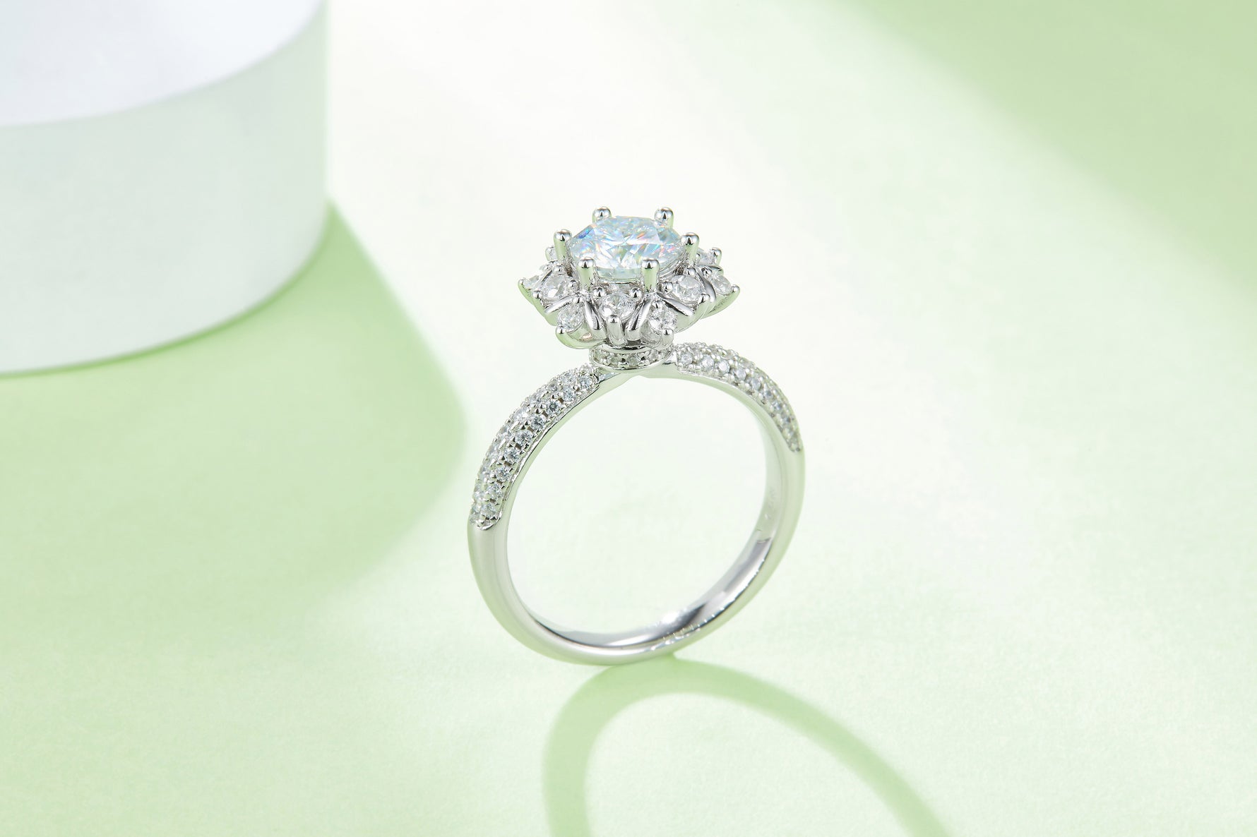 Carissie Ring MF215633 - Silver Angle View