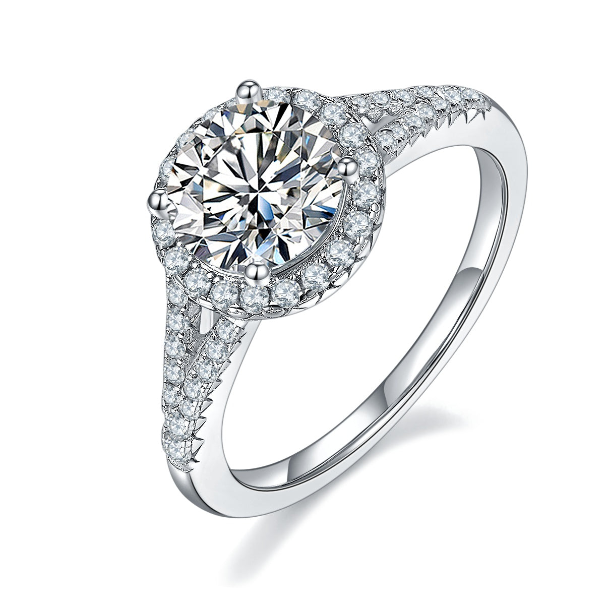 Carissie Ring MF215634 - Silver Angle View