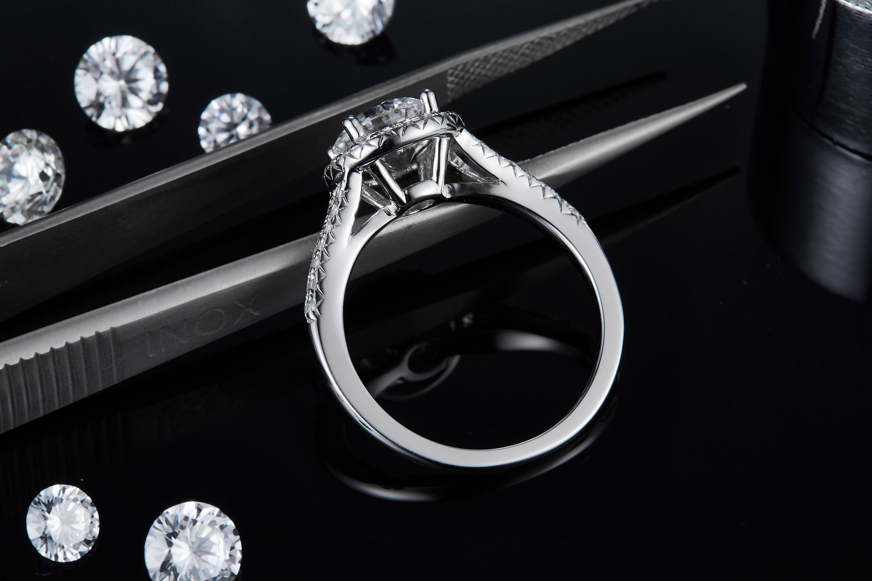 Carissie Ring MF215634 - Silver Side View
