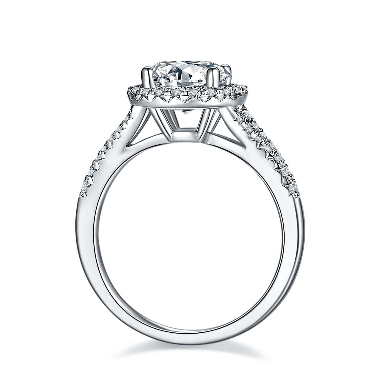 Carissie Ring MF215635 - Silver Side View