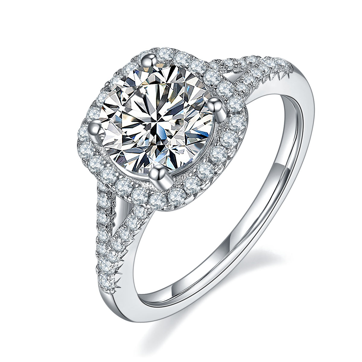 Carissie Ring MF215636 - Silver Angle View