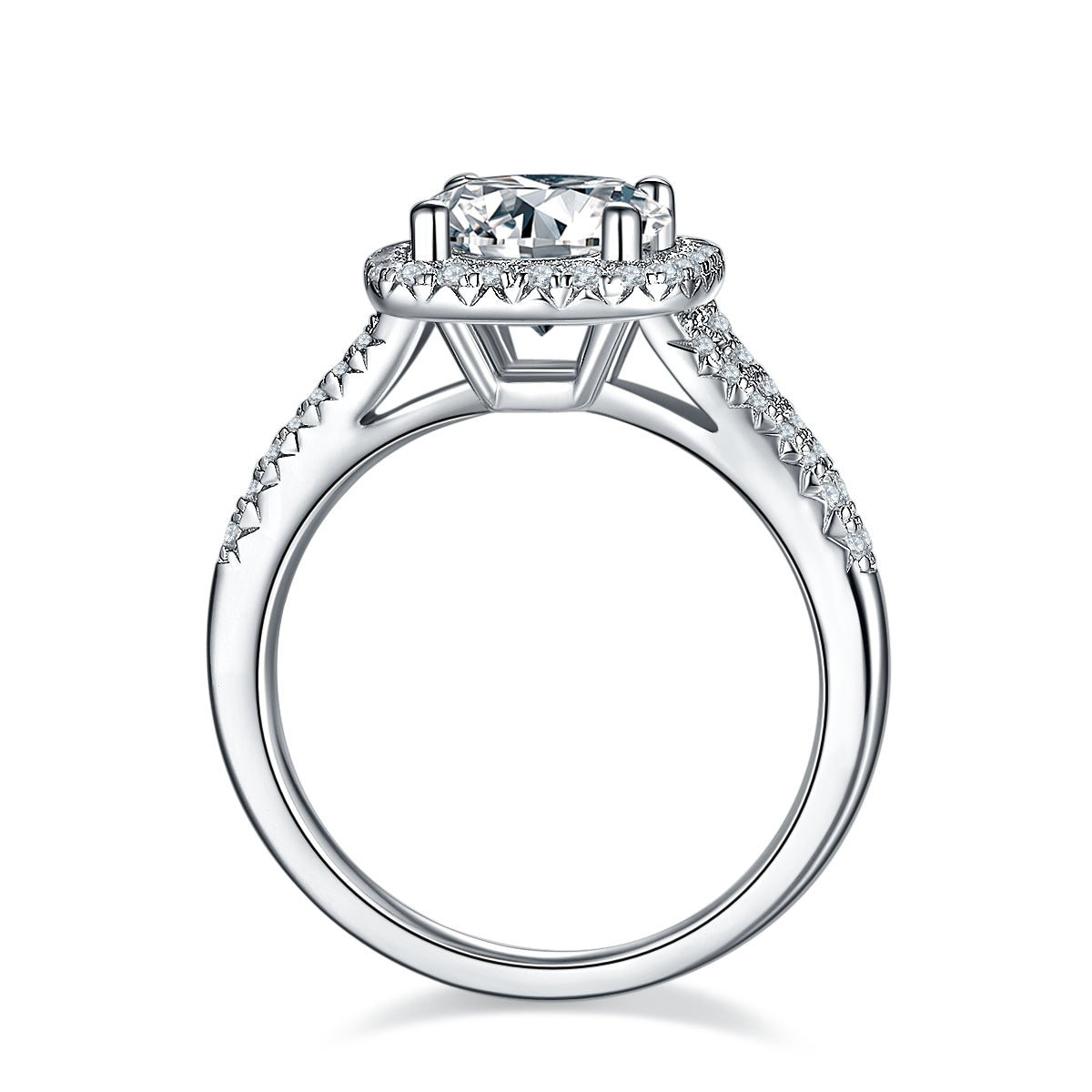 Carissie Ring MF215636 - Silver Side View
