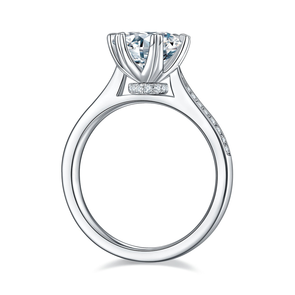 Carissie Ring MF215637 - Silver Side View