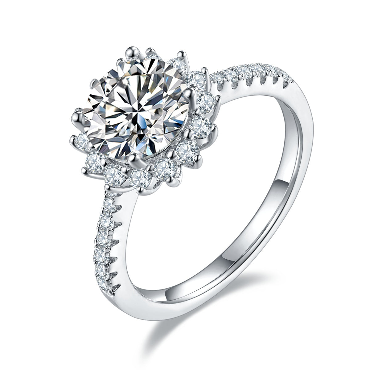 Carissie Ring MF215638 - Silver Angle View