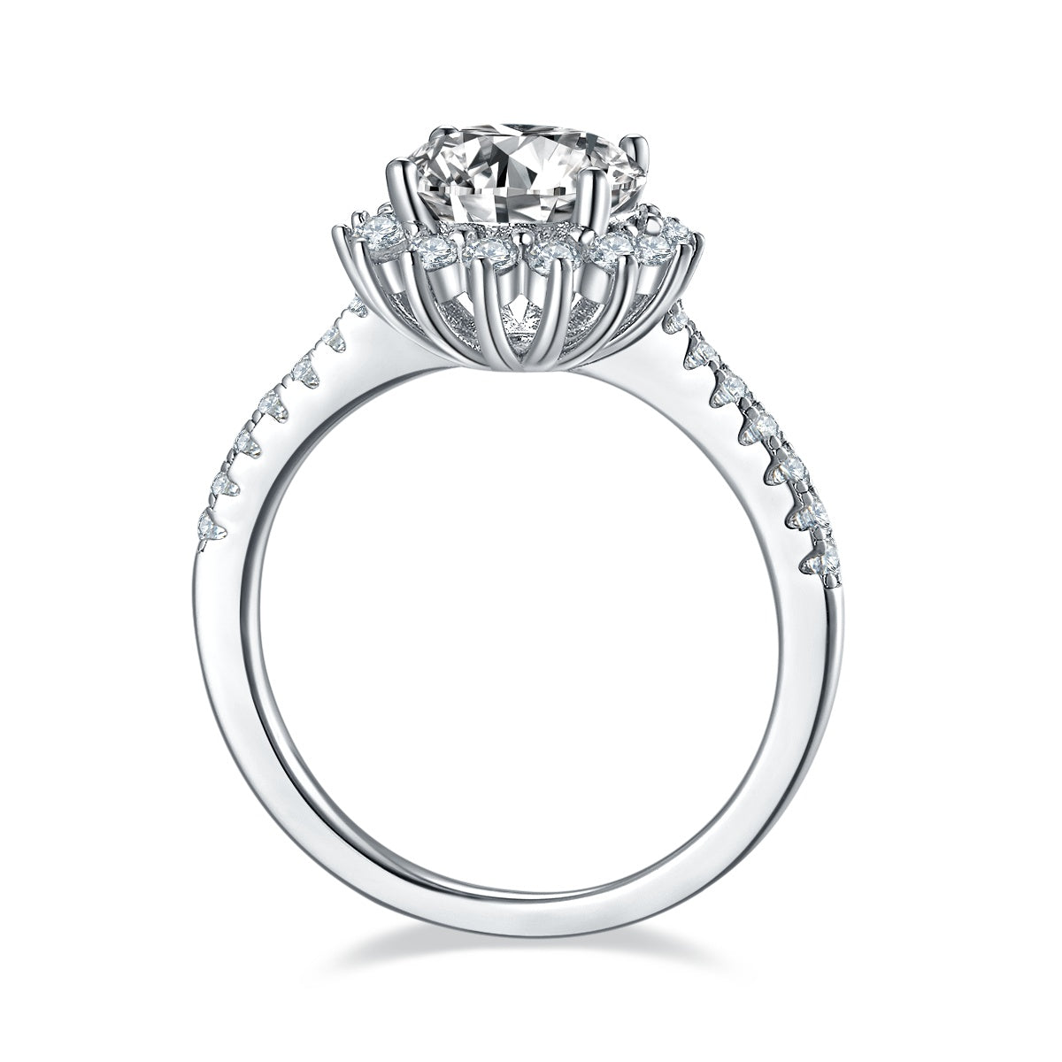 Carissie Ring MF215638 - Silver Side View