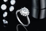 Carissie Ring MF215638 - Silver Angle View