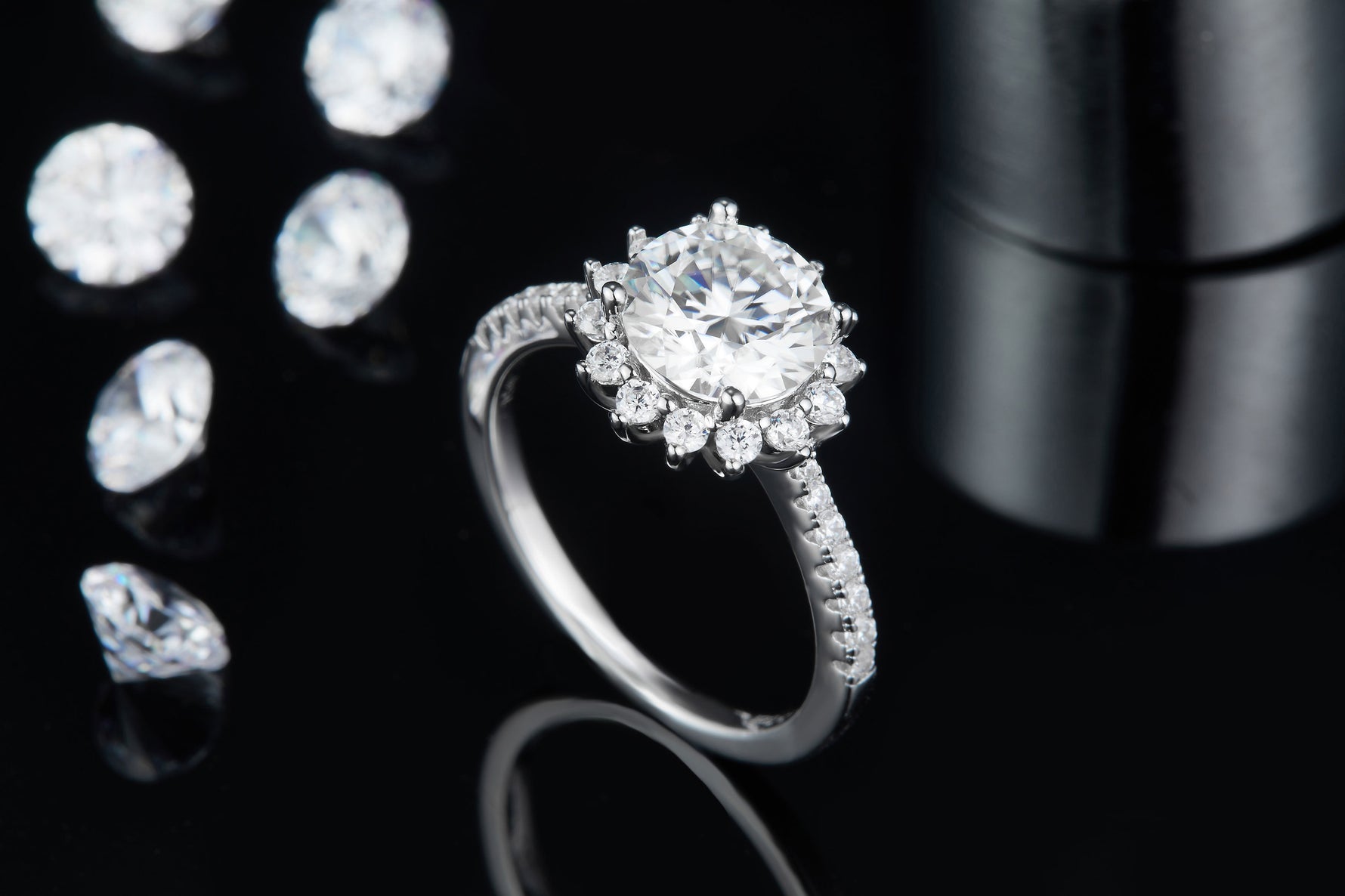 Carissie Ring MF215638 - Silver Angle View