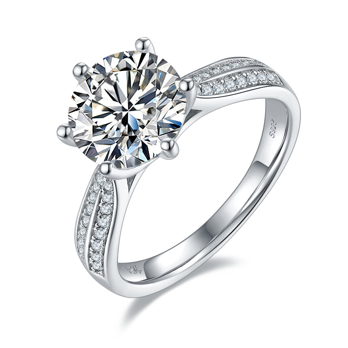 Carissie Ring MF215640 - Silver Angle View