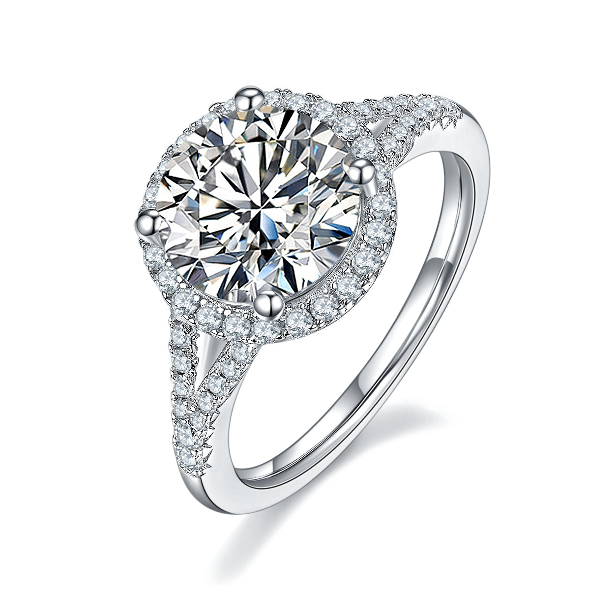 Carissie Ring MF215641 - Silver Angle View