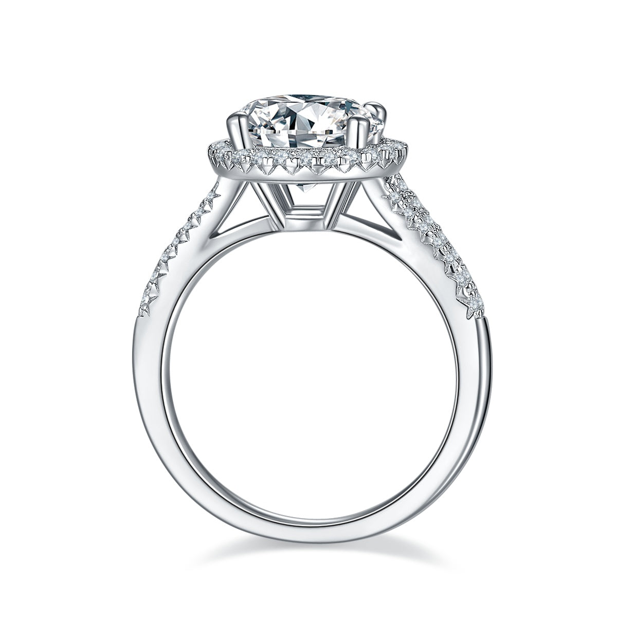 Carissie Ring MF215641 - Silver Side View