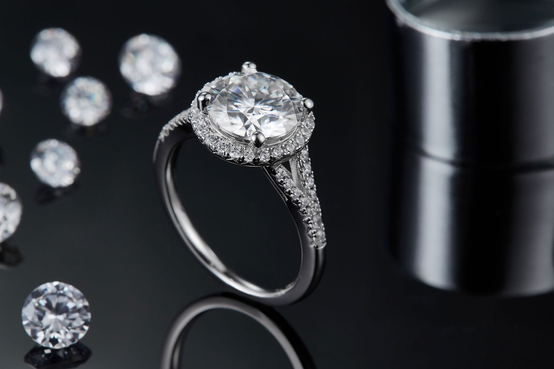 Carissie Ring MF215641 - Silver Angle View