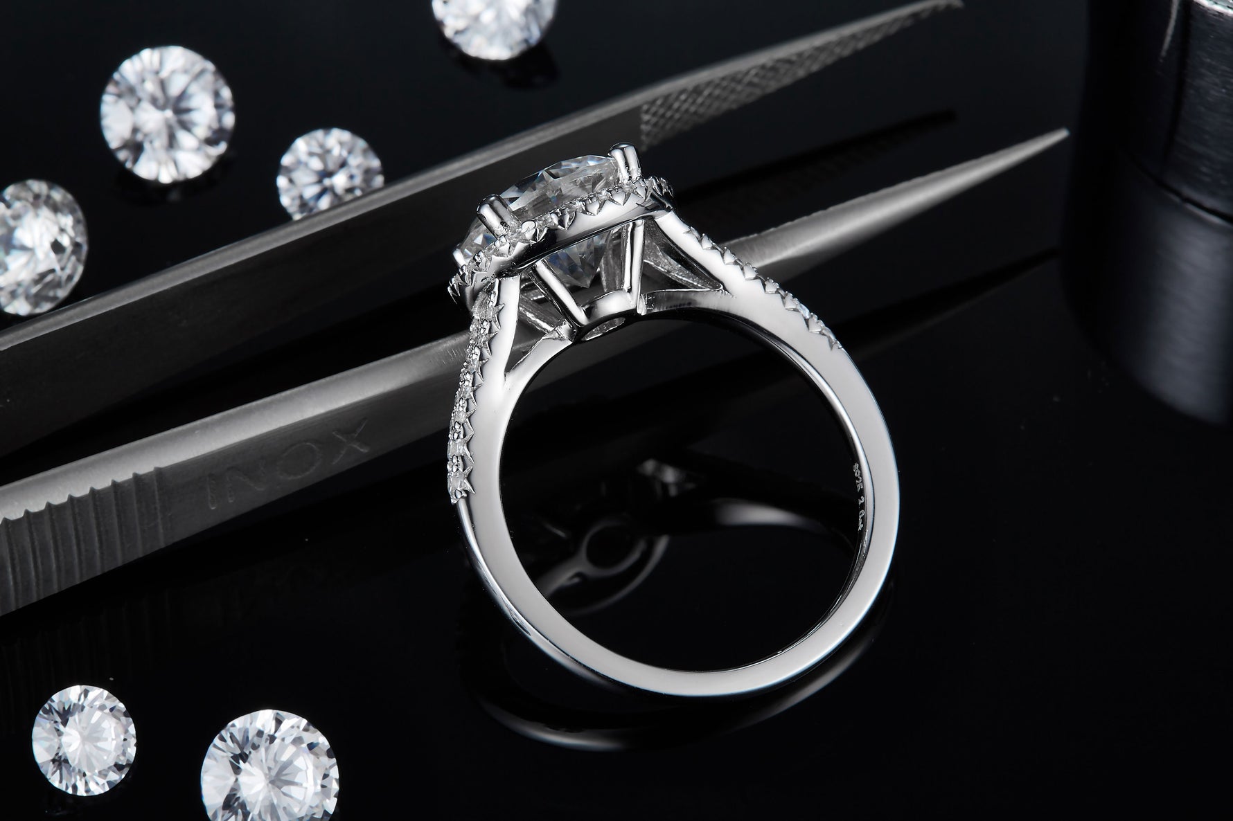Carissie Ring MF215641 - Silver Side View