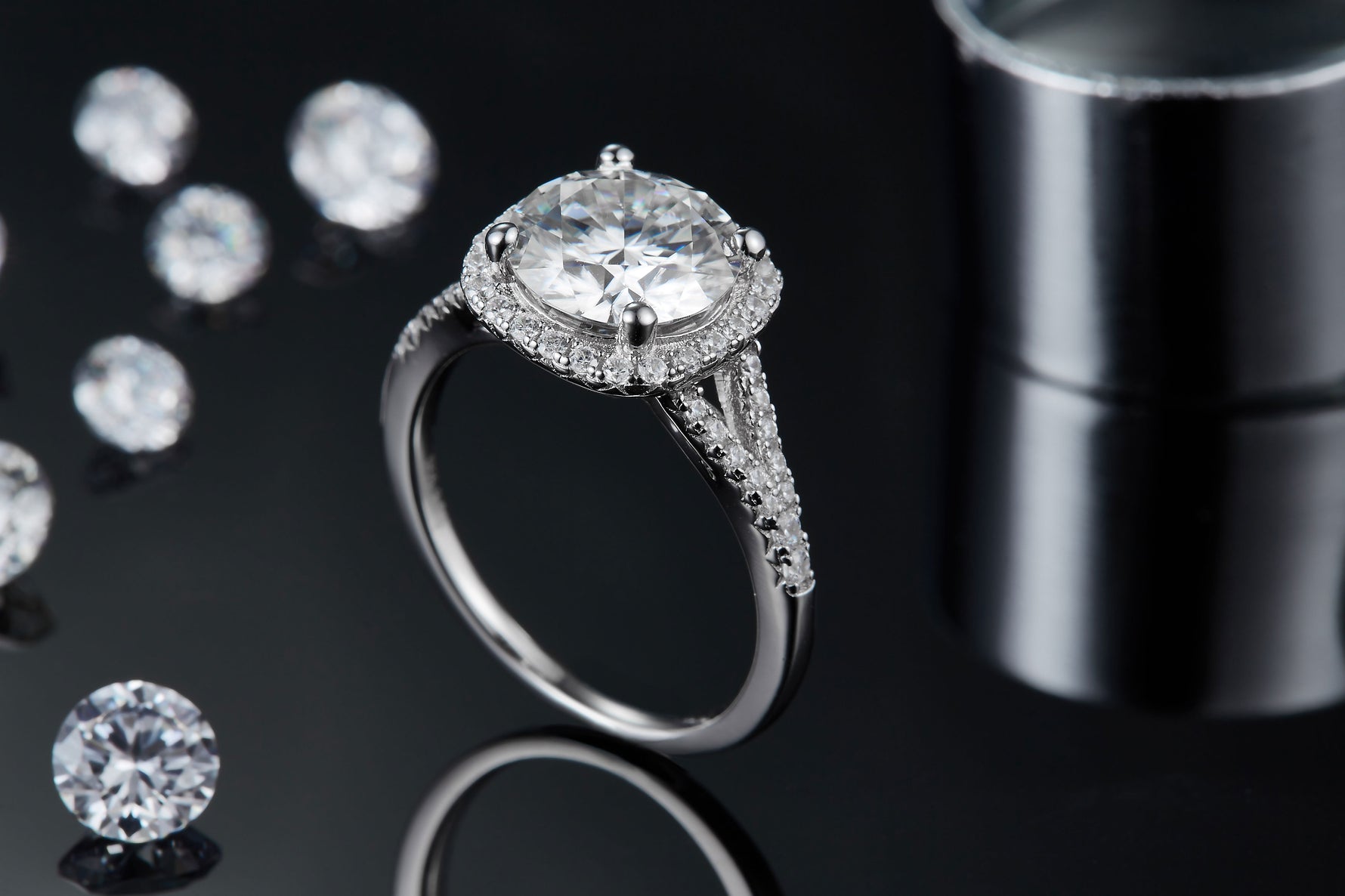 Carissie Ring MF215642 - Silver Angle View