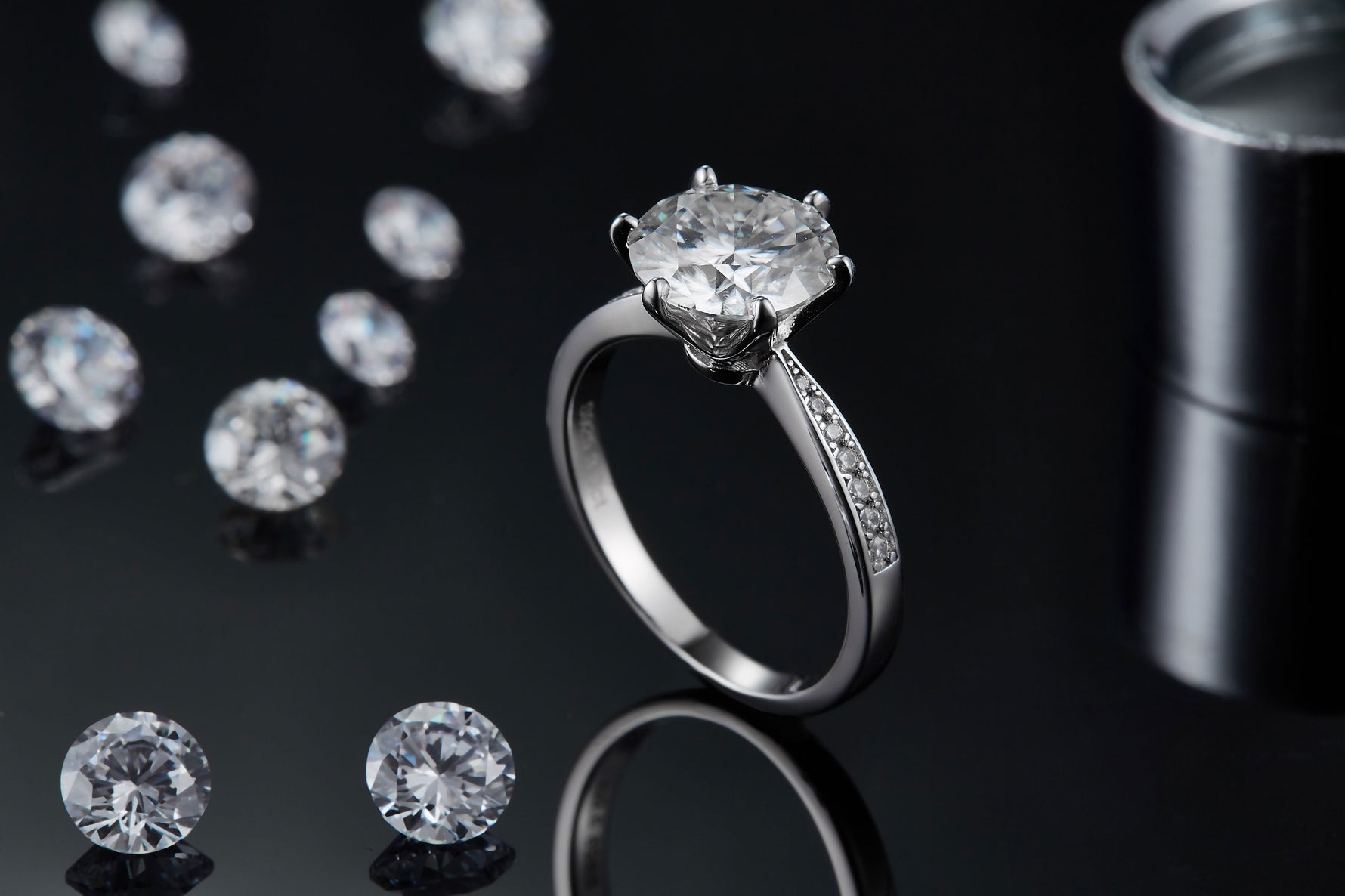 Carissie Ring MF215643 - Silver Angle View