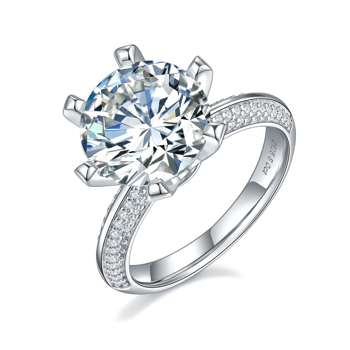 Carissie Ring MF215647 - Silver Angle View