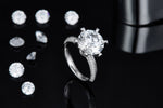 Carissie Ring MF215647 - Silver Angle View