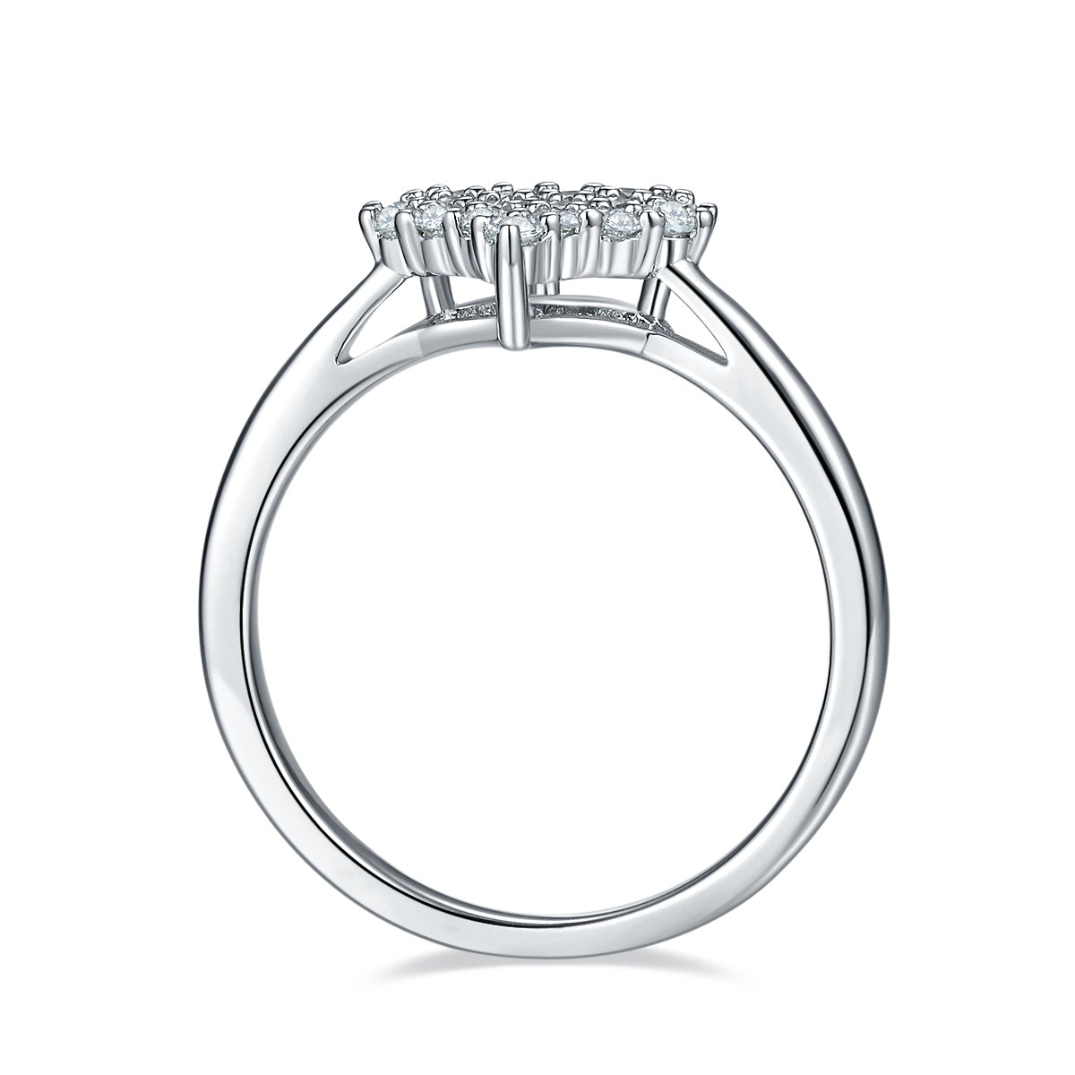 Carissie Ring MF215672 - Silver Side View