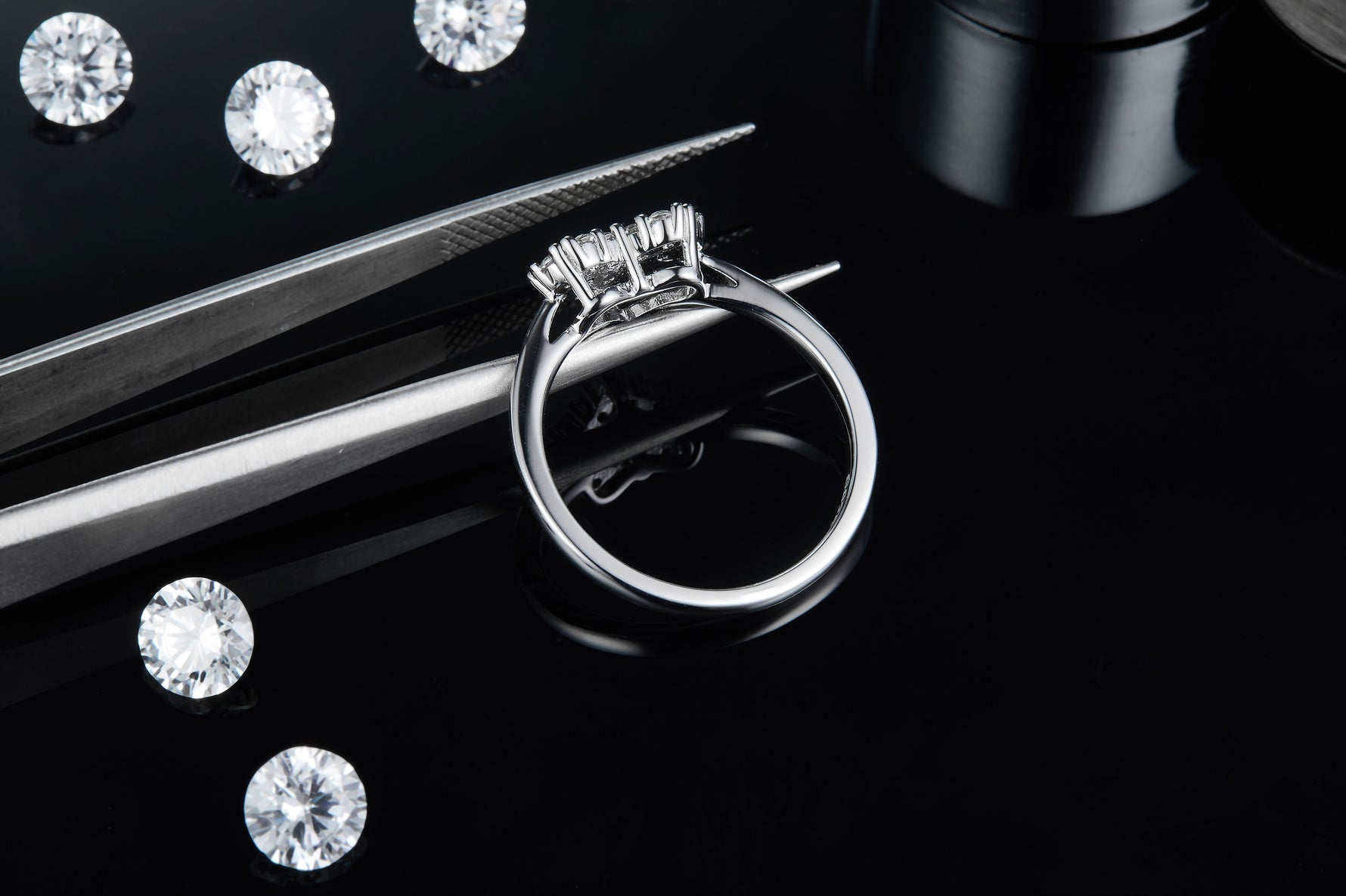 Carissie Ring MF215672 - Silver Angle View