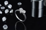 Carissie Ring MF215672 - Silver Angle View