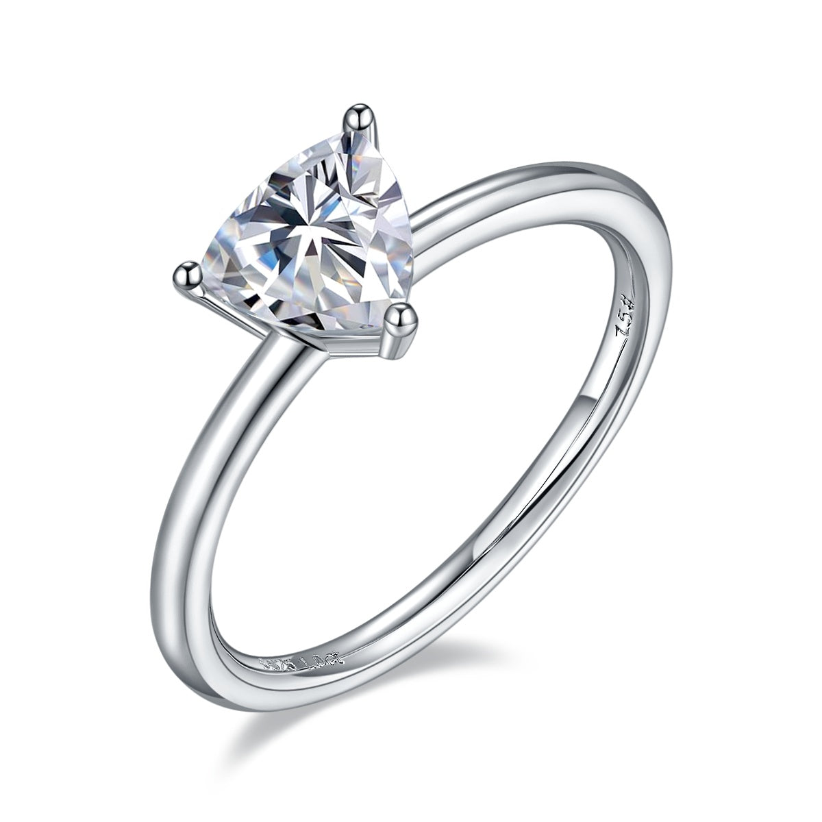 Carissie Ring MF215687 - Silver Angle View
