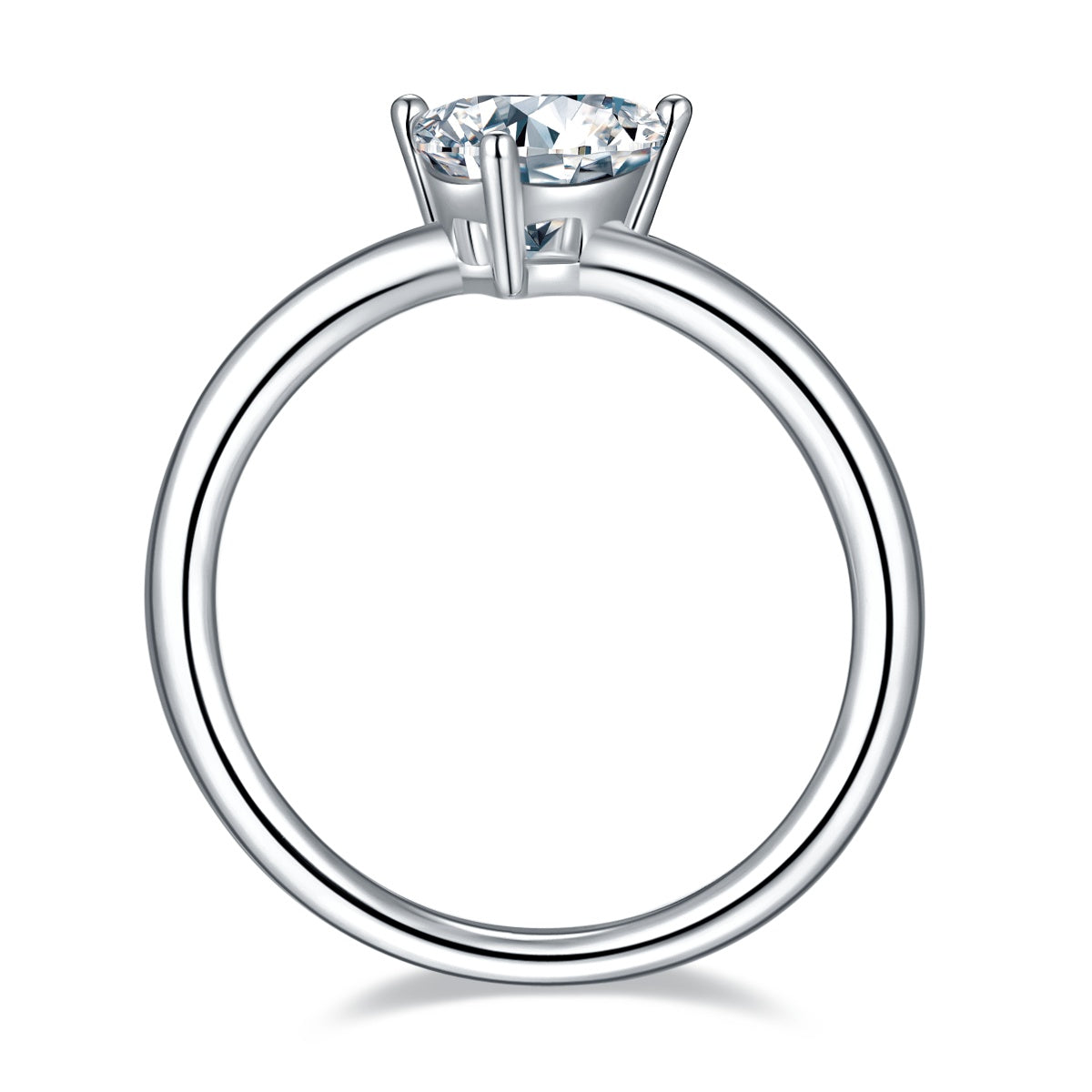 Carissie Ring MF215687 - Silver Side View