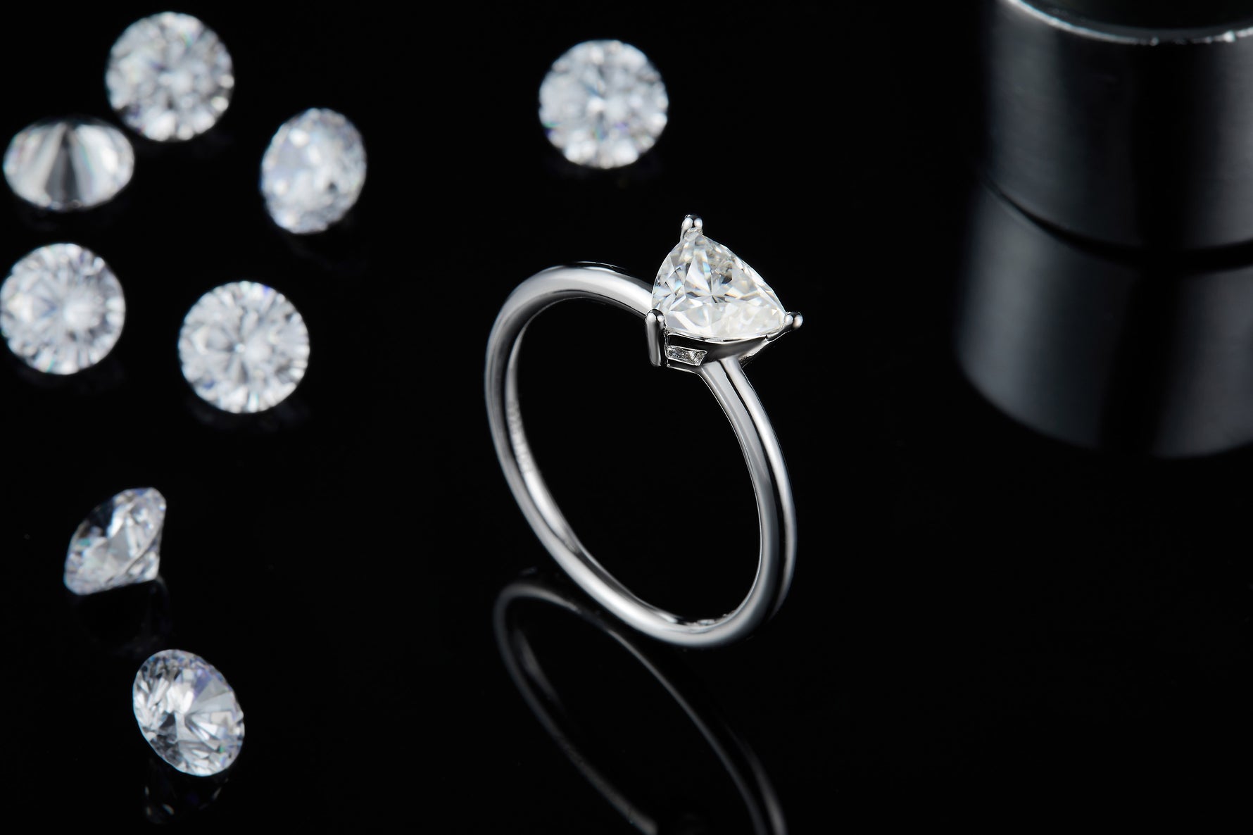 Carissie Ring MF215687 - Silver Angle View