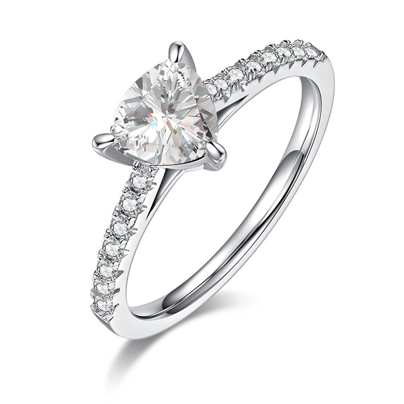 Carissie Ring MF215689 - Silver Angle View