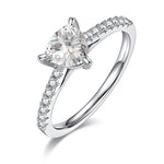 Carissie Ring MF215689 - Silver Angle View