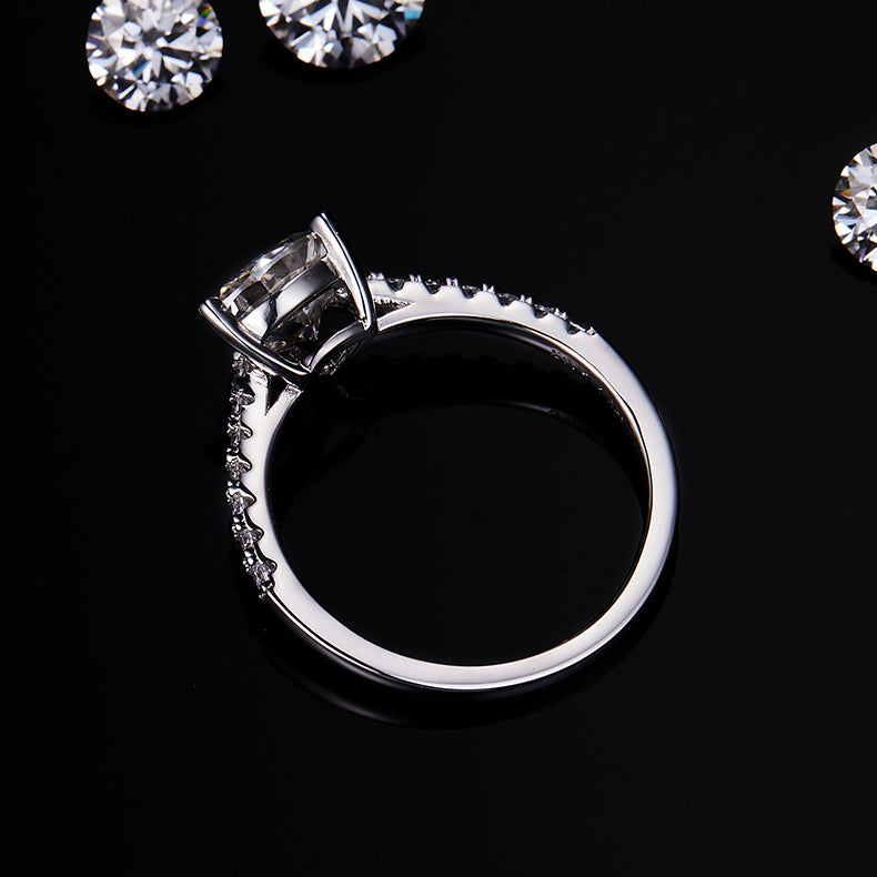 Carissie Ring MF215689 - Silver Side View