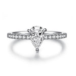 Carissie Ring MF215690 - Silver Front View