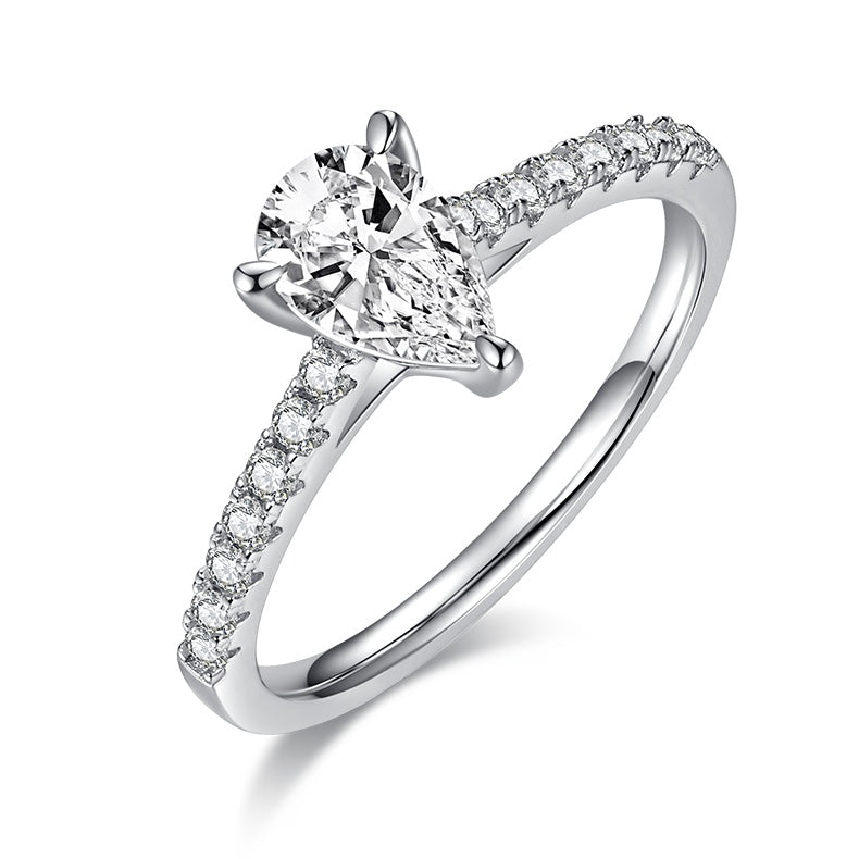 Carissie Ring MF215690 - Silver Angle View