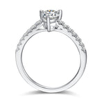 Carissie Ring MF215690 - Silver Side View