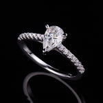 Carissie Ring MF215690 - Silver Angle View