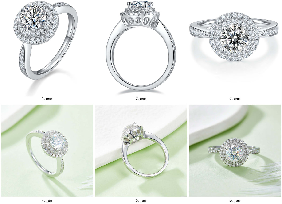 Carissie Ring MF215691 - Silver Angle View