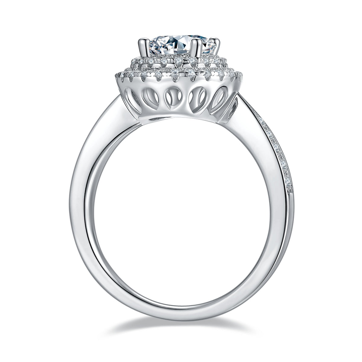 Carissie Ring MF215691 - Silver Side View