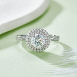 Carissie Ring MF215691 - Silver Angle View