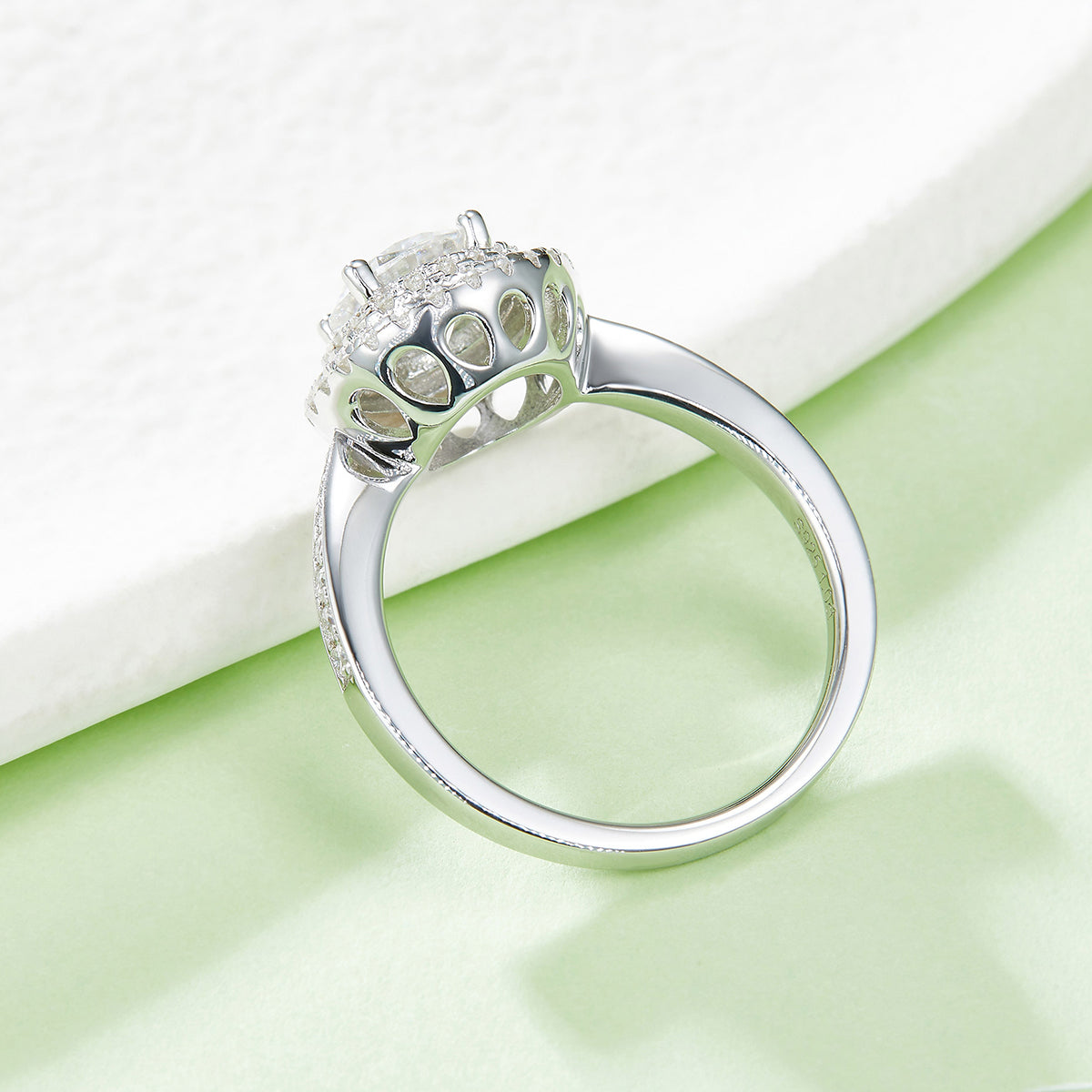 Carissie Ring MF215691 - Silver Side View