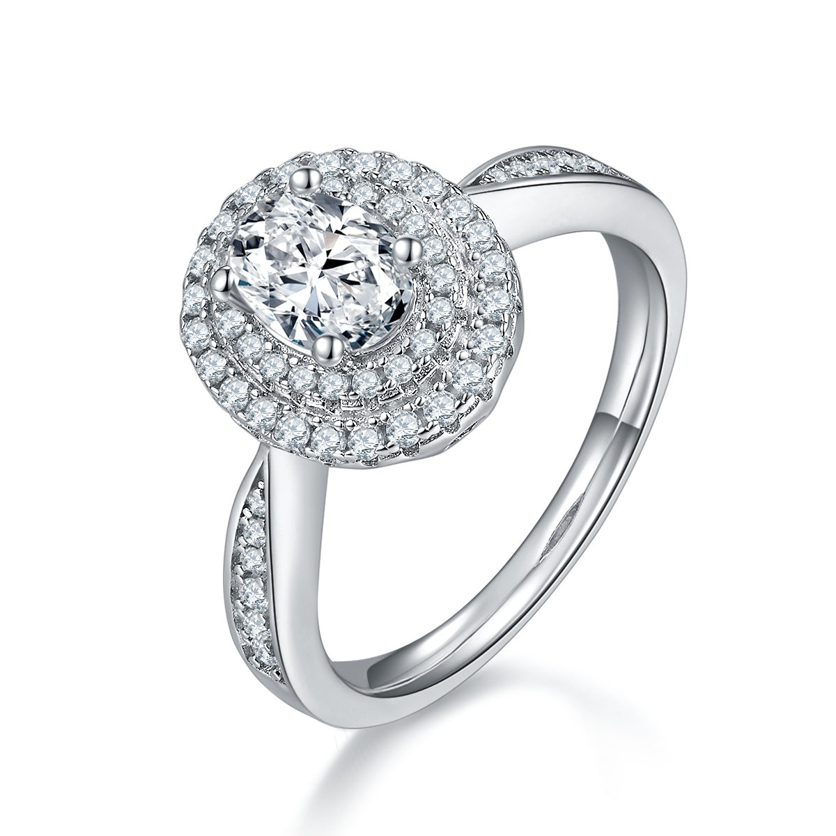 Carissie Ring MF215692 - Silver Angle View