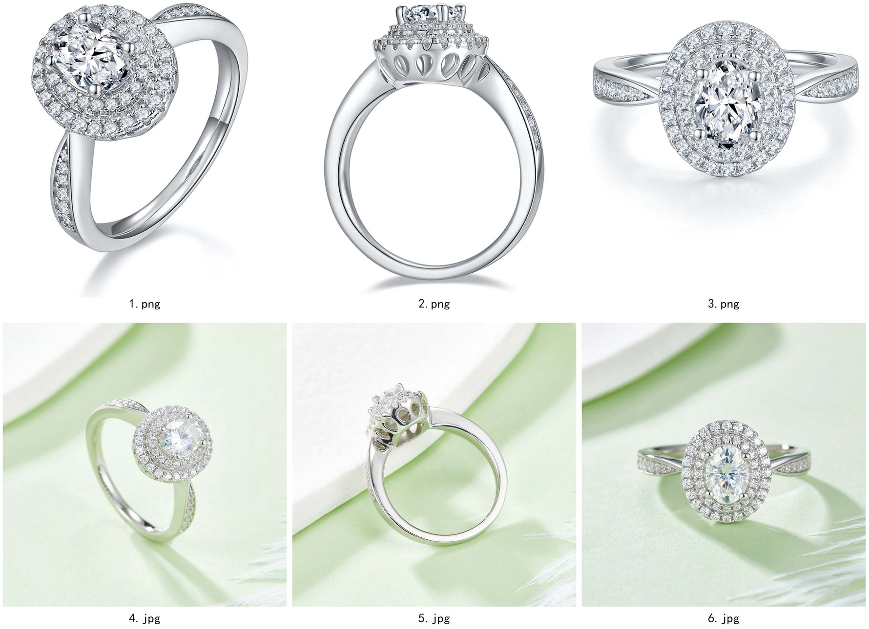 Carissie Ring MF215692 - Silver Angle View