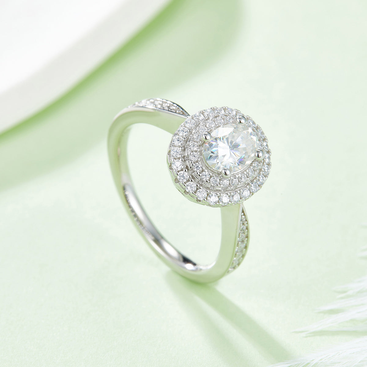 Carissie Ring MF215692 - Silver Angle View