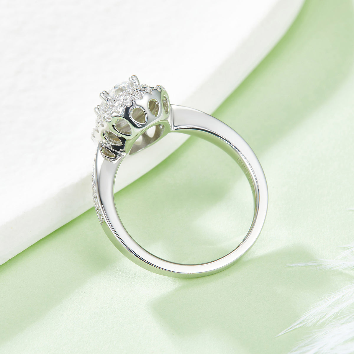 Carissie Ring MF215692 - Silver Side View