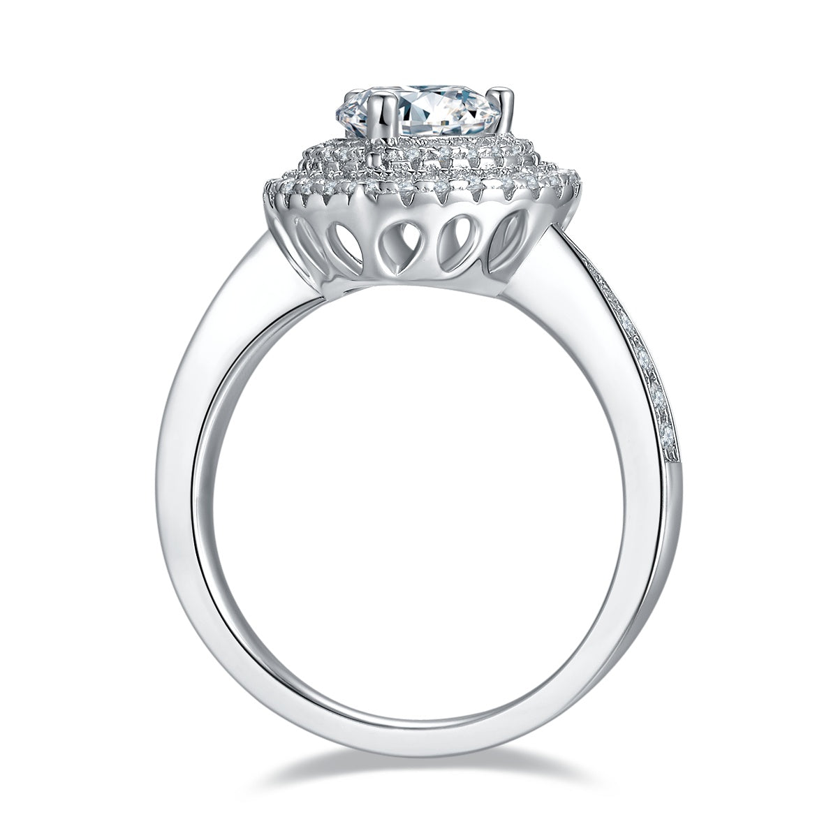 Carissie Ring MF215693 - Silver Side View
